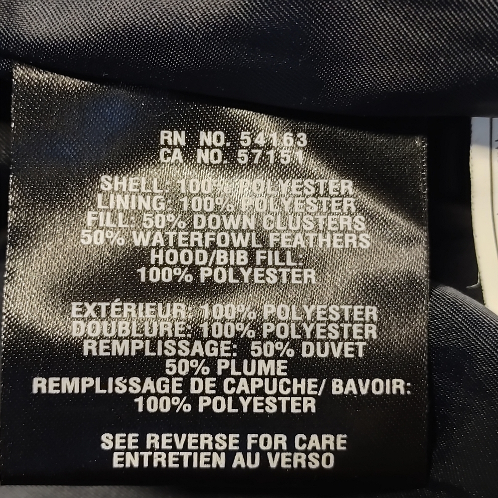Cole Haan Signature Women's Black Hooded Down/ Feather Zip Jacket  Size Large - Picture 7 of 7